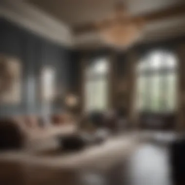 Elegant interior of a high-end property