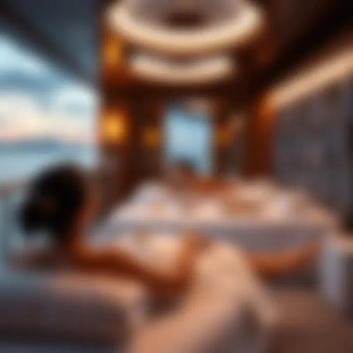 Indulgent Spa Experience at Sea Relaxing spa treatment on board a luxury cruise