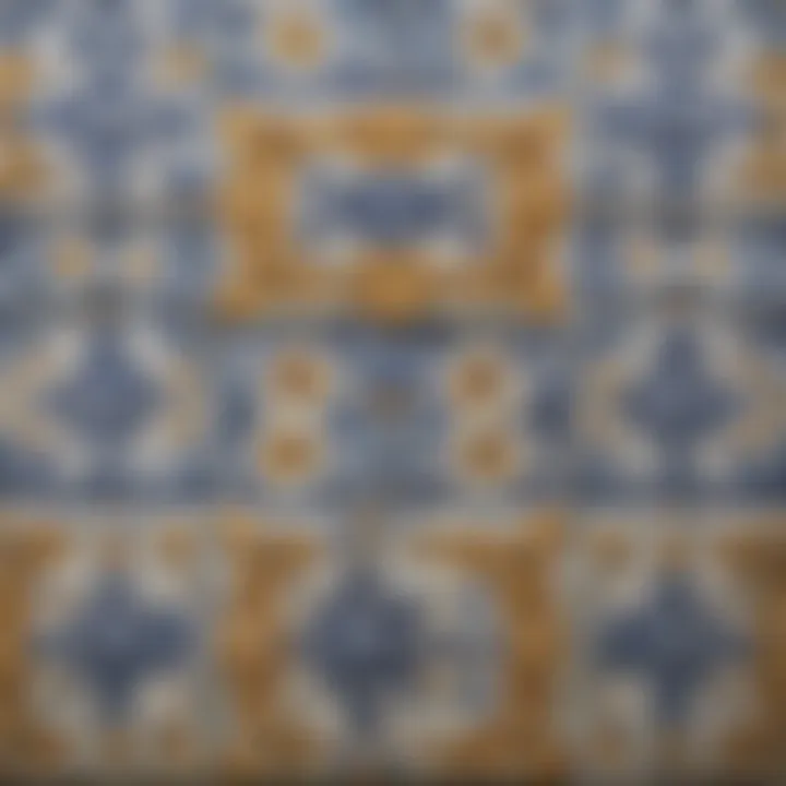 Stunning array of traditional Portuguese azulejos showcasing vibrant colors and intricate patterns