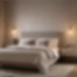 Elegant bedroom with calming neutral tones