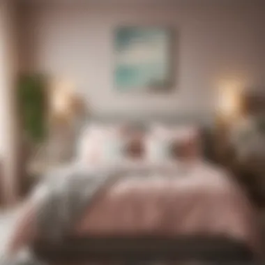 Soft Pastels for a Calm Retreat Serene bedroom oasis with soft pastel hues
