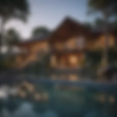 Eco-Friendly Luxury Resort Surrounded by Nature Sustainable luxury resort nestled in nature