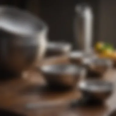 Quality Materials in Kitchenware Textures and materials used in high-quality kitchen tools