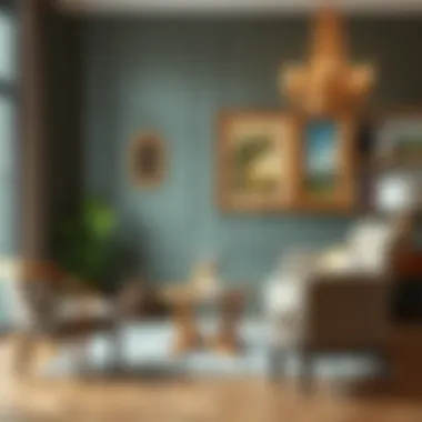 Antique Furniture Meets Modern Decor Elegant antique furniture blending modern decor