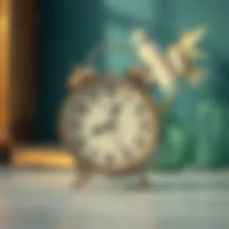 Vintage clock symbolizing timeless design