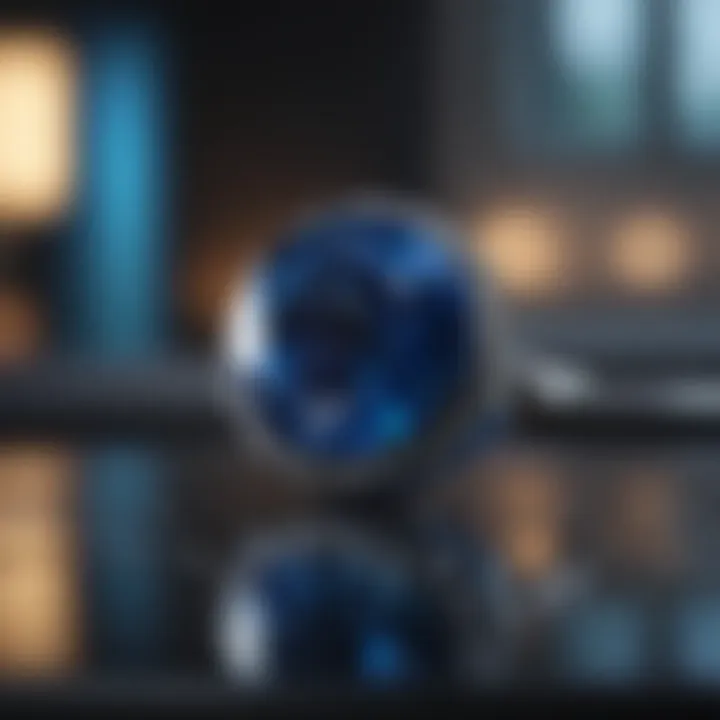 Svelte Sapphire Splendor