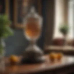 A beautifully arranged vintage decor showcasing timeless elegance.