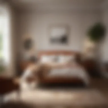 Stylish Vintage Bedroom Design A beautifully styled vintage bedroom with retro elements
