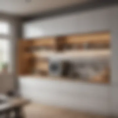 Clever Storage Solutions Kitchen Wall Cabinet Design Modern kitchen wall cabinet design with clever storage solutions