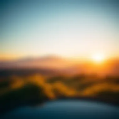 Serenity in Nature: New Zealand's Retreat Landscapes Tranquil landscape view showcasing New Zealand's natural beauty