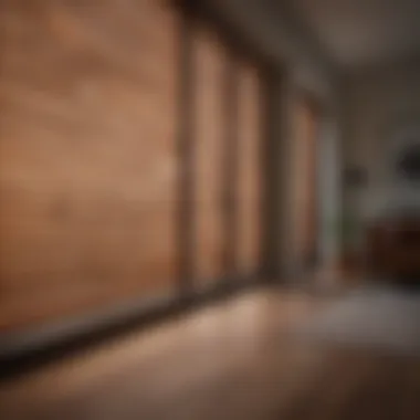 Stylish Blinds for Recessed Window Spaces Stylish blinds complementing a recessed window design