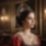 Exquisite Antique Portrait Painting