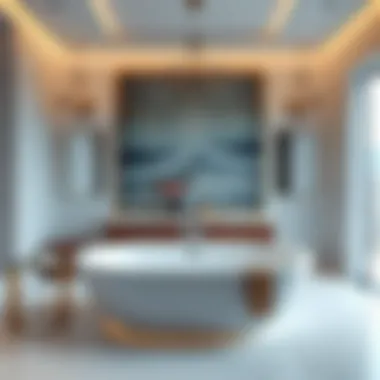 Freestanding Tub as the Centerpiece of a Lavish Bathroom Freestanding tub integrated into a lavish bathroom setting