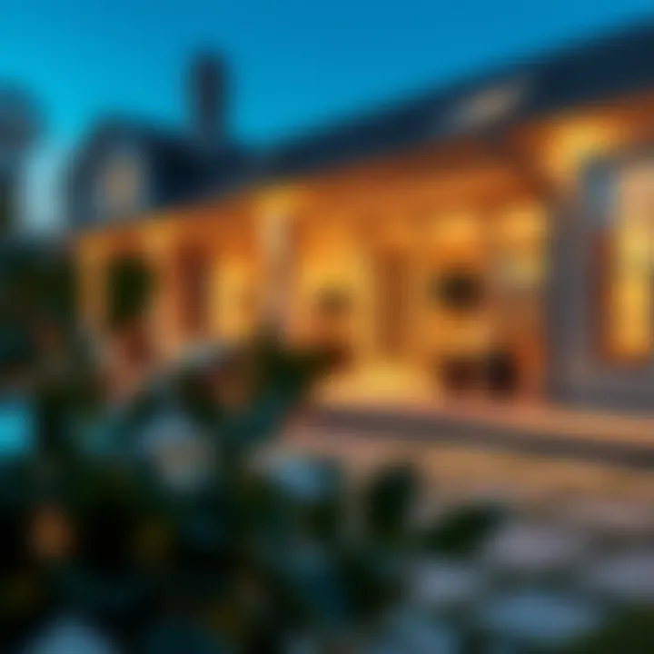 Stylish outdoor lighting solutions