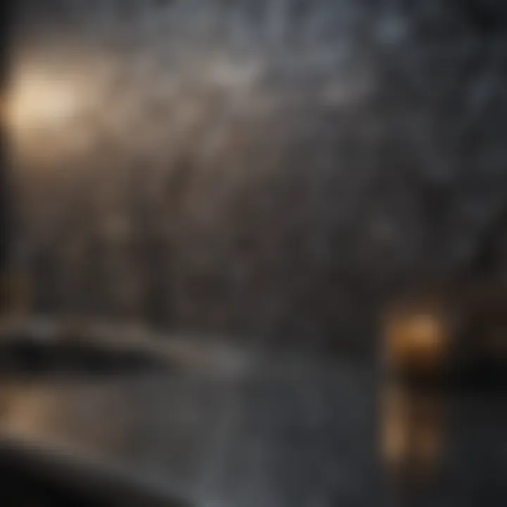 Geometric Patterned Backsplash Tiles