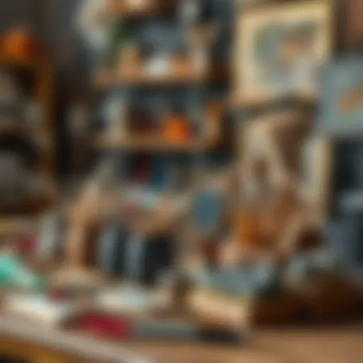 Art Supplies for Creative Minds Artistic supplies beautifully arranged in a creative workspace