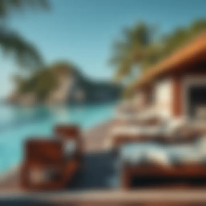 Luxury at Seaside Retreats A luxurious beachfront resort with crystal-clear waters