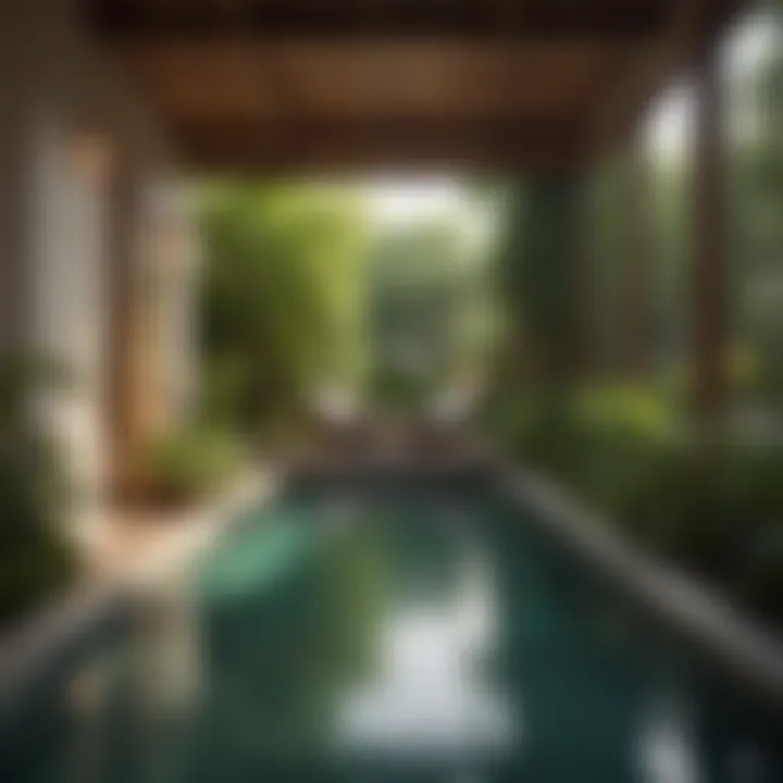Greenery-Infused Spa Oasis for Relaxation and Rejuvenation