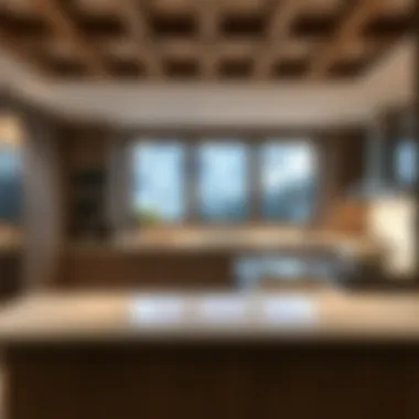 Sophisticated Kitchen Design in Gstaad Gourmet kitchen featuring high-end appliances and alpine views