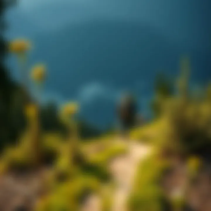 Scenic Hiking Trail Amidst Nature Scenic hiking trail amidst nature