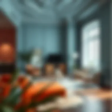 Transforming Spaces with Elegant Color Choices Elegant room transformation through color