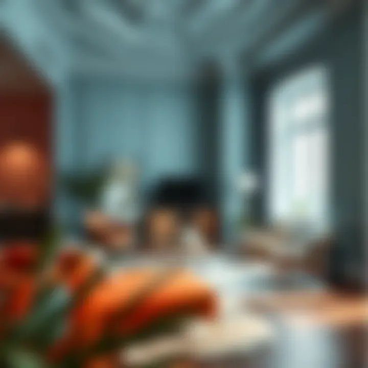 Transforming Spaces with Elegant Color Choices Elegant room transformation through color