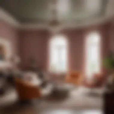 Harmonious Room Design A beautifully designed room featuring a harmonious color palette