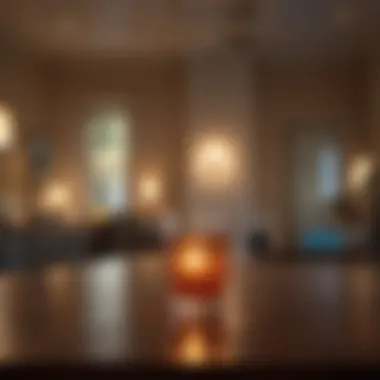 Lighting's Influence on Interior Colors Well-lit room demonstrating the impact of lighting on color perception