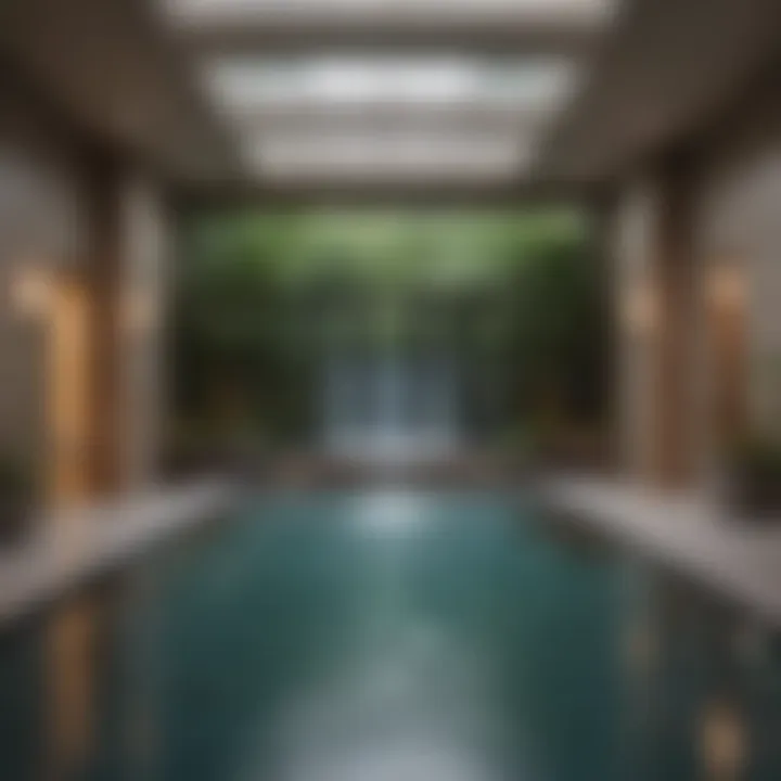State-of-the-Art Hydrotherapy Pool at Canadian Spa