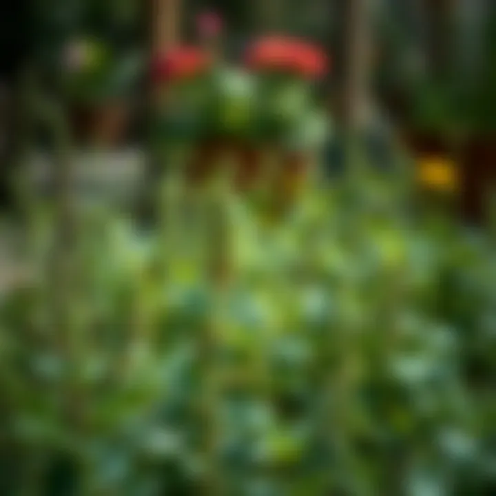 Herbs thriving in early spring conditions