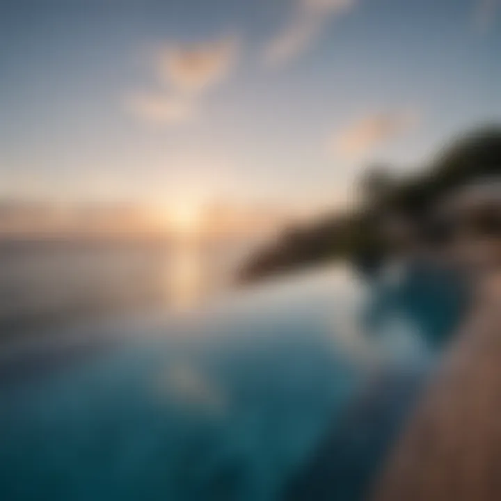 Infinity Pool Overlooking Azure Ocean