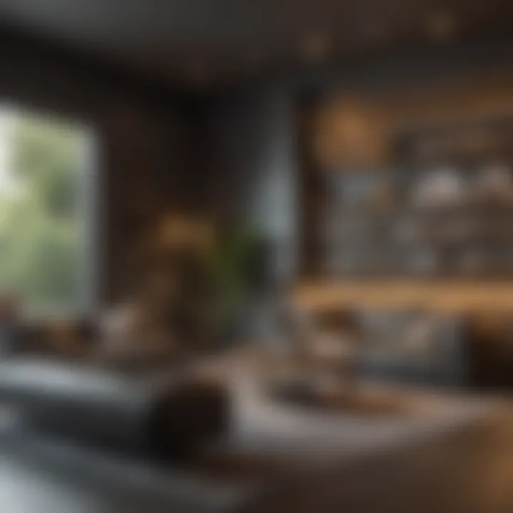 A stylish lounge area designed for teenagers with modern furniture and engaging decor.