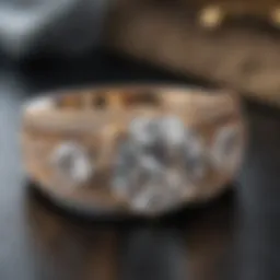 An exquisite diamond ring showcasing craftsmanship