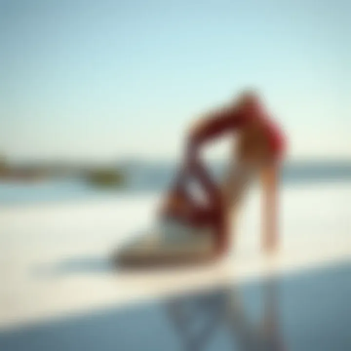 Fashion-forward footwear reflecting contemporary style