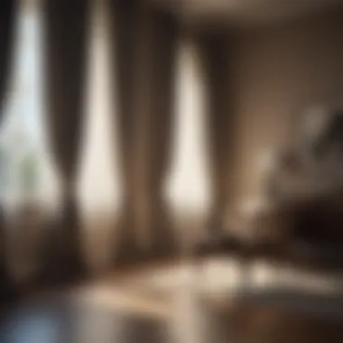 Light and Shadow Play with Large Curtains Dramatic play of light and shadow created by large curtains.