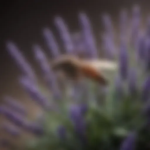 Lavender Plant Mosquito Repellent