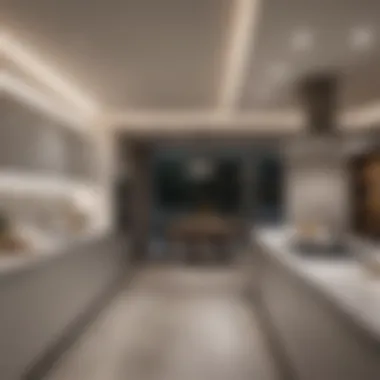 LED Recessed Lighting for Contemporary Kitchen Design