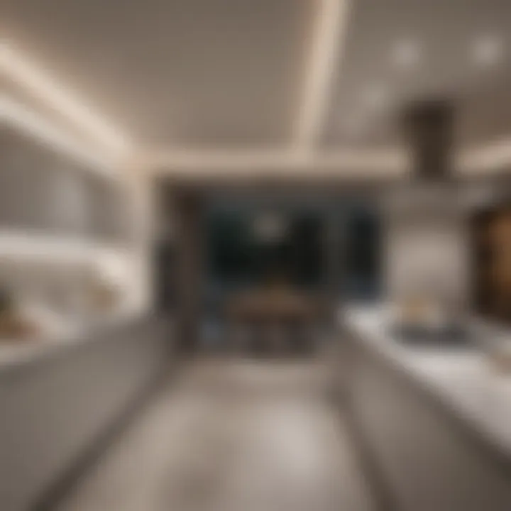 LED Recessed Lighting for Contemporary Kitchen Design
