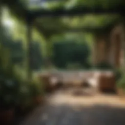 Lush Greenery Patio Retreat