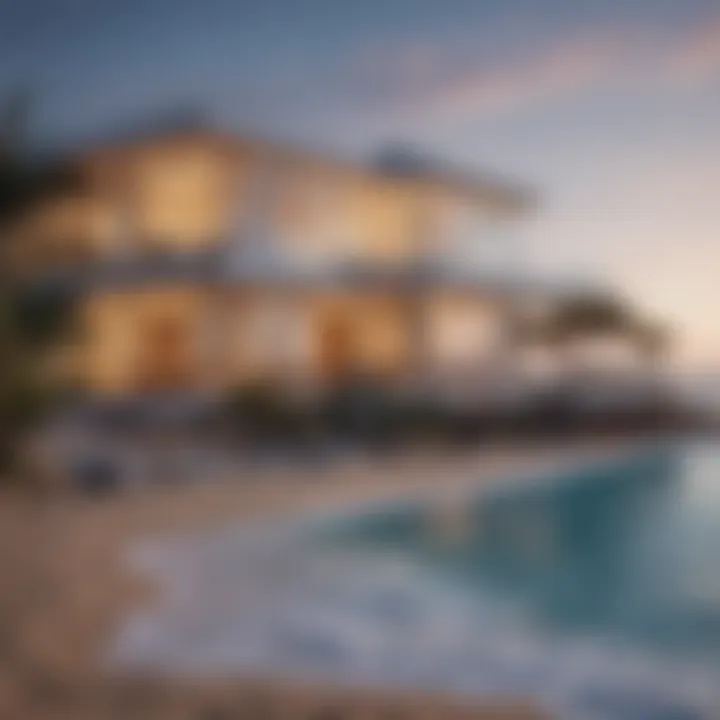 Modern Beachfront Mansion with Panoramic Views