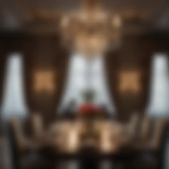 Luxurious Dining Room Chandelier