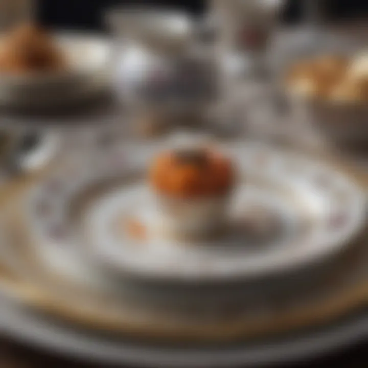 Luxurious Fine China Dinner Plates