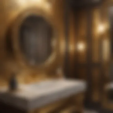 Opulent Gold Touch Luxurious Gold Accents Decor