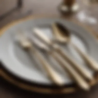 Luxurious Gold Cutlery