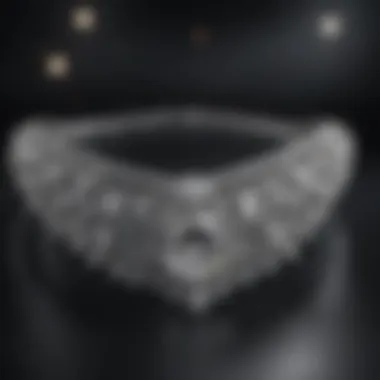 Flawless Diamond Necklace Exquisite Diamond Necklace