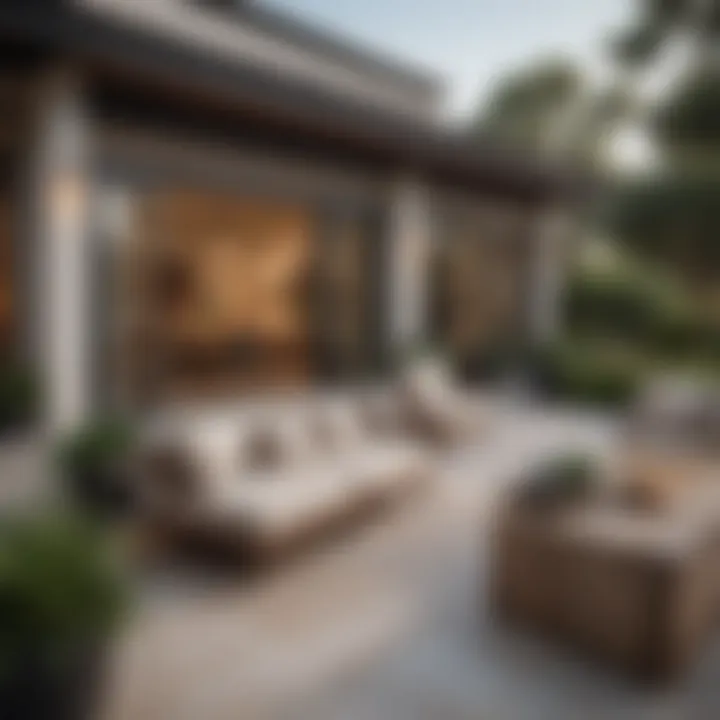 Luxurious Outdoor Living Space in Estate Residence