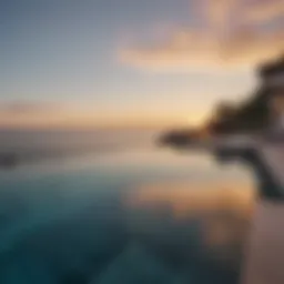 Exquisite Infinity Pool Overlooking Ocean