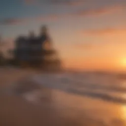 Luxurious Sunset over Outer Banks