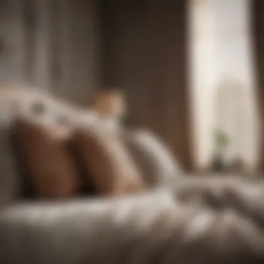 Luxurious Textile Selection for Small Bedroom Decor
