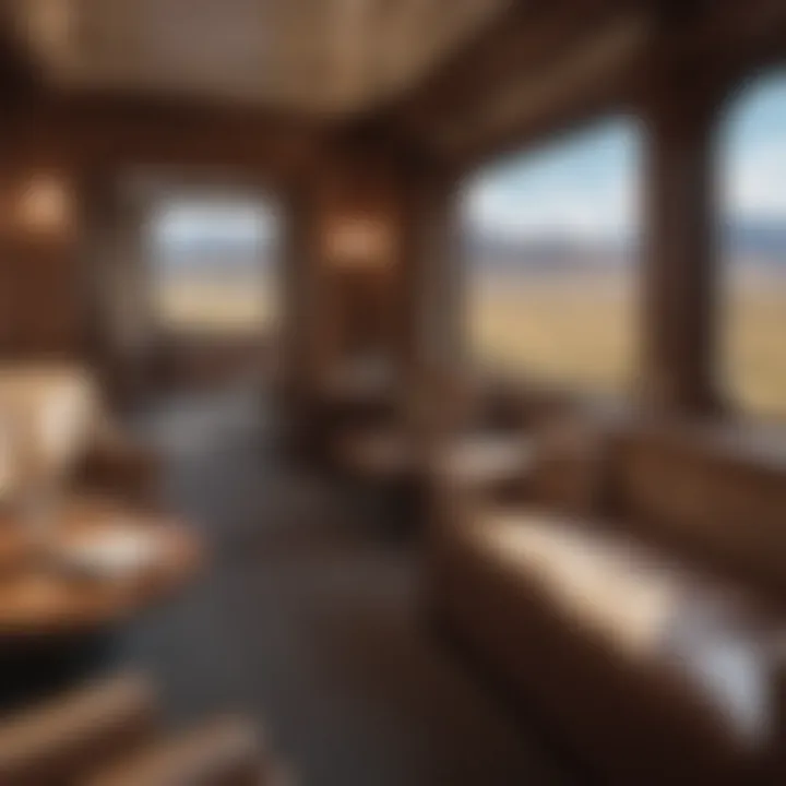 Luxury Train Suite with Panoramic Views